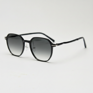 Nina Grey Gradient Lens Sunglasses - Black Square TR90 Frame